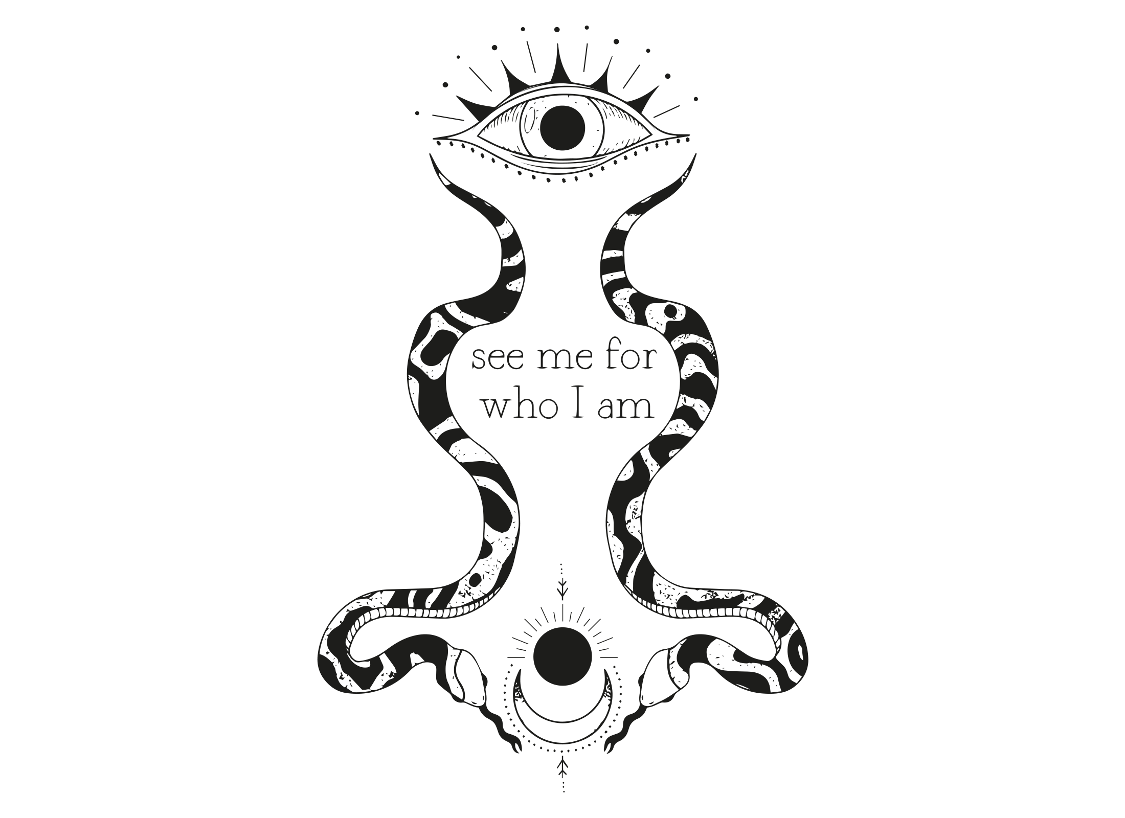 Janina Lorey Damen Hoodie White